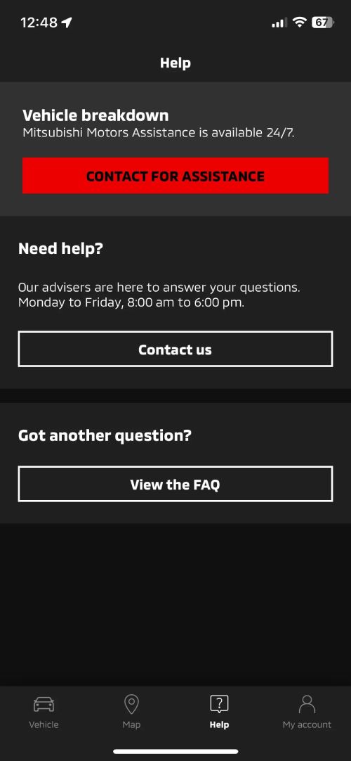 Nové Mitsubishi ASX - My Mitsubishi App pomoc v núdzi