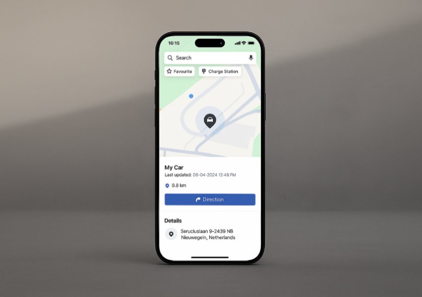 Nový Mitsubishi Grandis – mobilná aplikácia, vyhľadanie vozidla